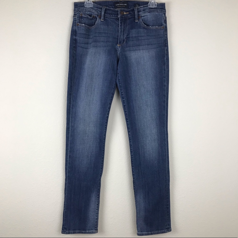 Womans Lucky Brand Sweet N’ Straight Leg Jeans